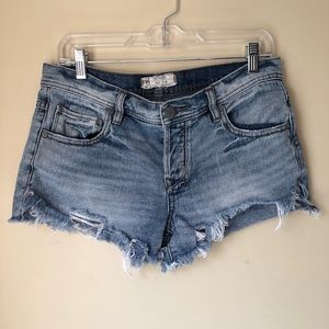 Free People Distressed Shorts - EUC
